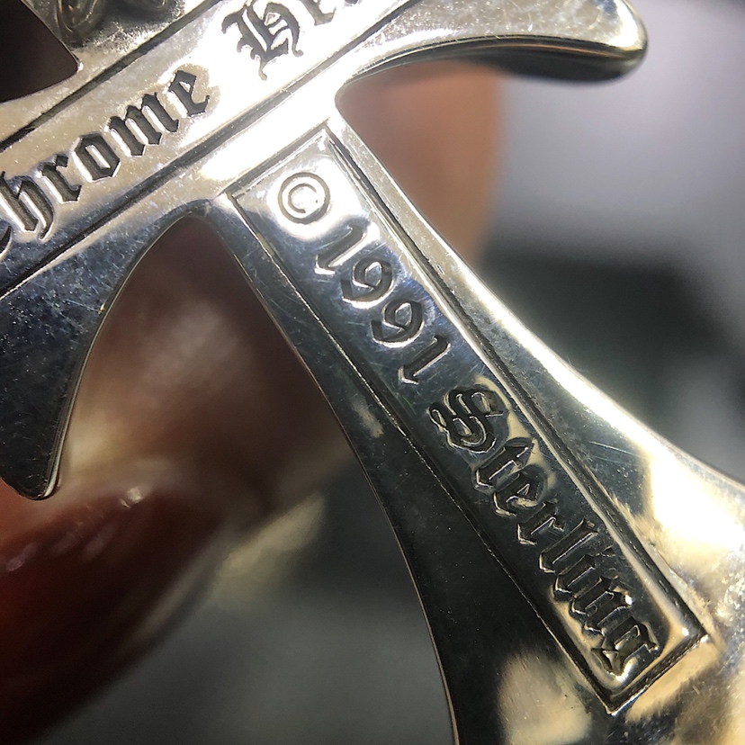 Chrome Hearts 克罗心 十字架项链