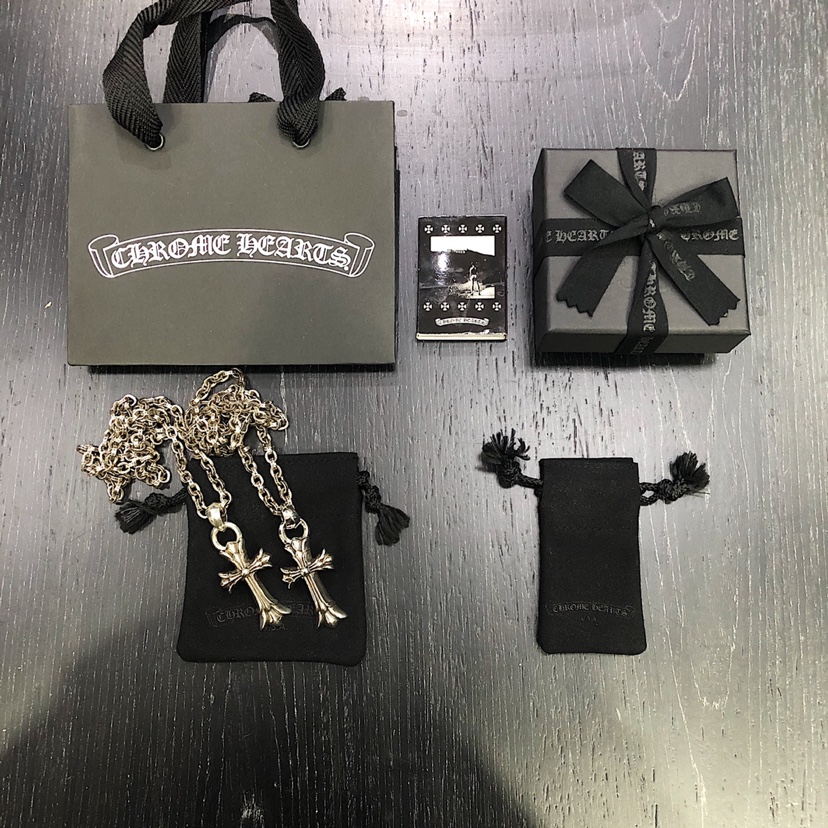 Chrome Hearts 克罗心 双层十字项链