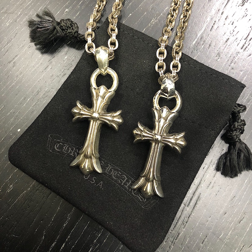 Chrome Hearts 克罗心 双层十字项链