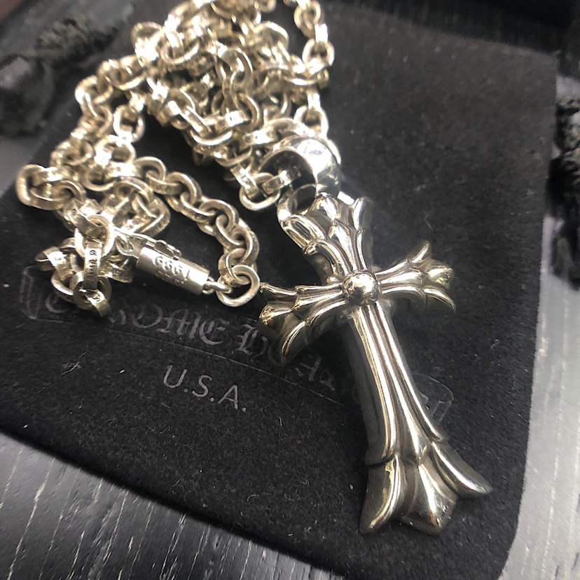 Chrome Hearts 克罗心 双层十字项链
