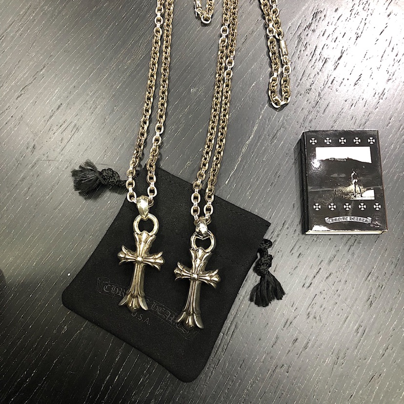 Chrome Hearts 克罗心 双层十字项链