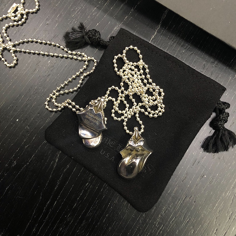 Chrome Hearts MZ出品 开版 克罗心滚石舌头项链