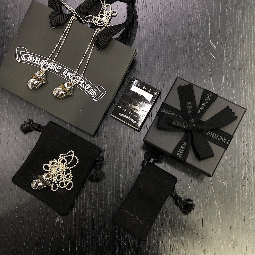 Chrome Hearts MZ出品 开版 克罗心滚石舌头项链