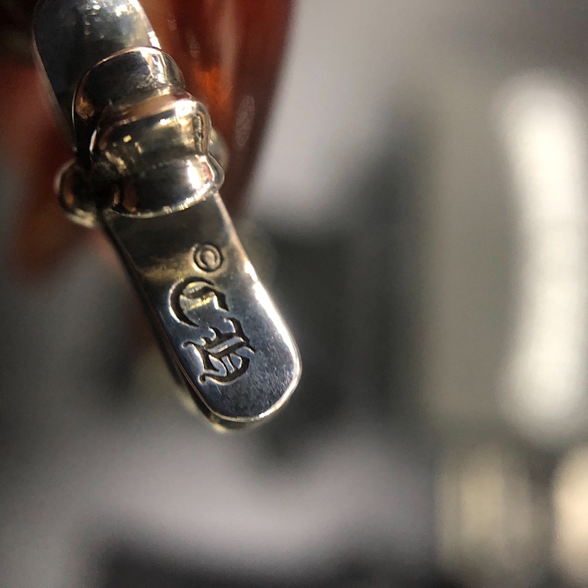 Chrome Hearts MZ出品， 开版 克罗心圆牌五花十字架项链