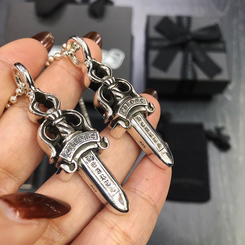 Chrome Hearts 克罗心Chrome hearts 小号宝剑项链