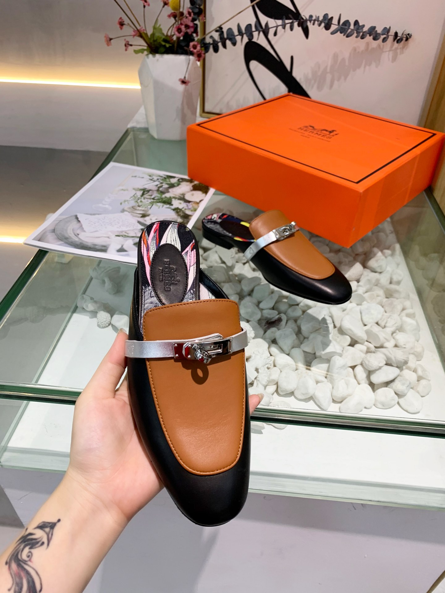 China Replica Hermes Women Shoes HMWS0315-283