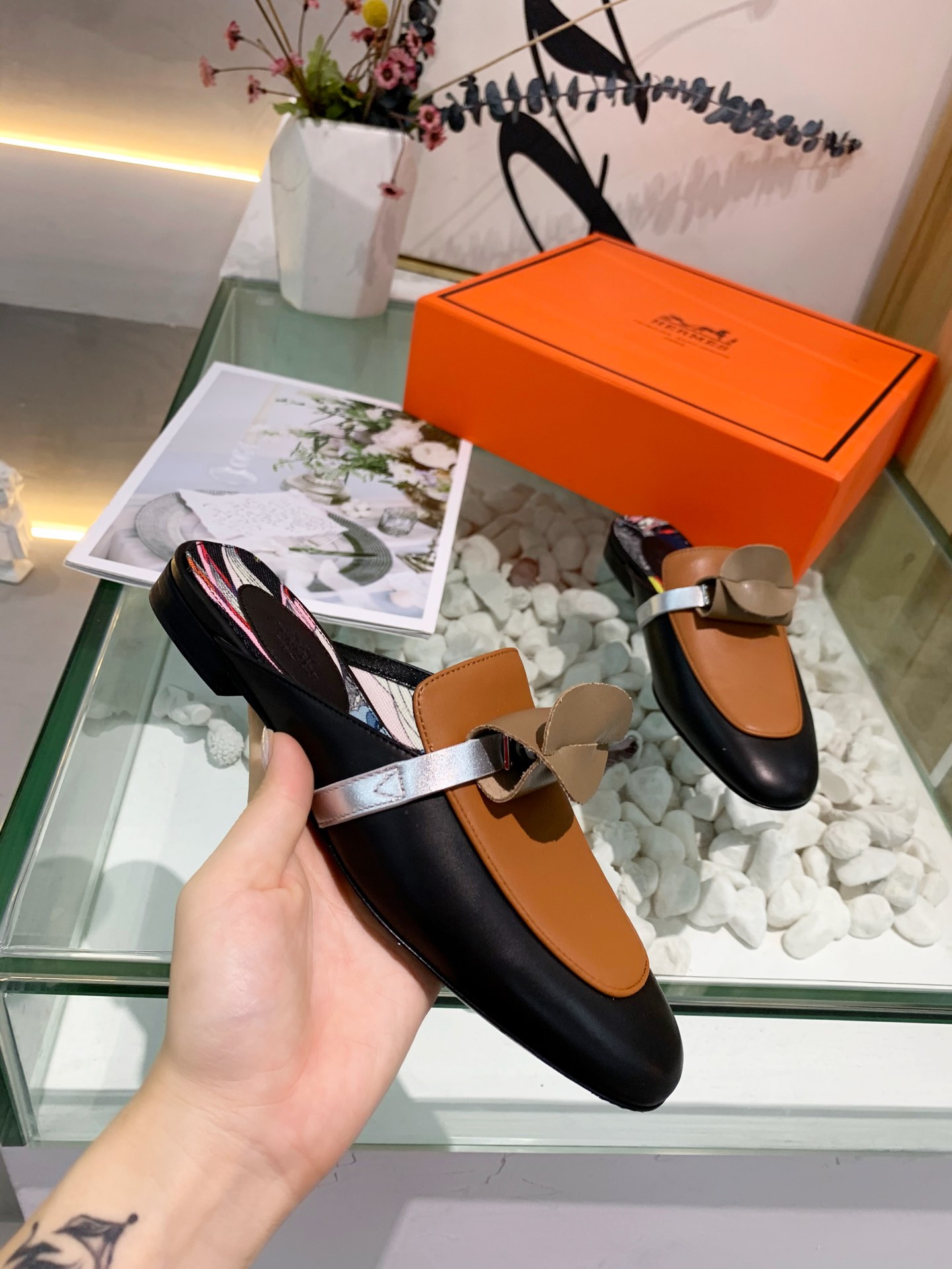 China Replica Hermes Women Shoes HMWS0315-283