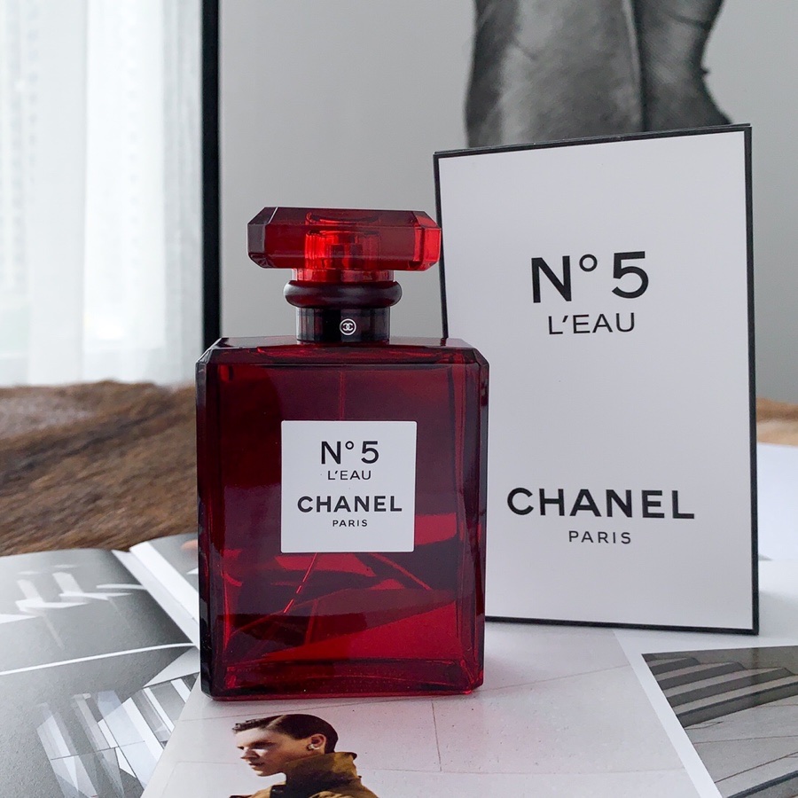 Chanel N°5 L'Eau Red Limited Edition 100ml Perfume, A Classic Gift