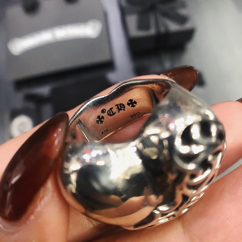 Chrome Hearts 克罗心心形蔓藤戒指