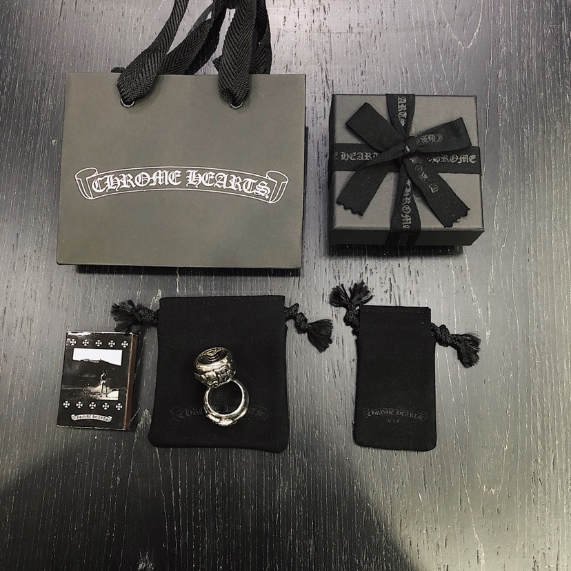 Chrome Hearts 品质 克罗心Chrome hearts 桃心宝剑戒指