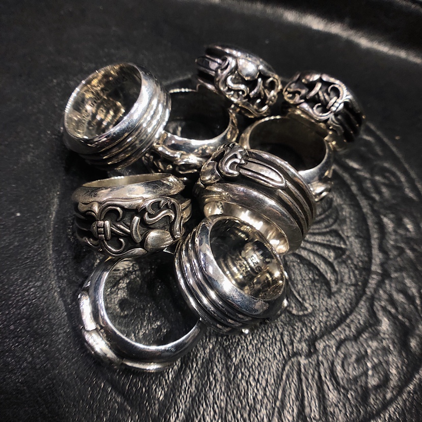 Chrome Hearts 品质 克罗心Chrome hearts 桃心宝剑戒指
