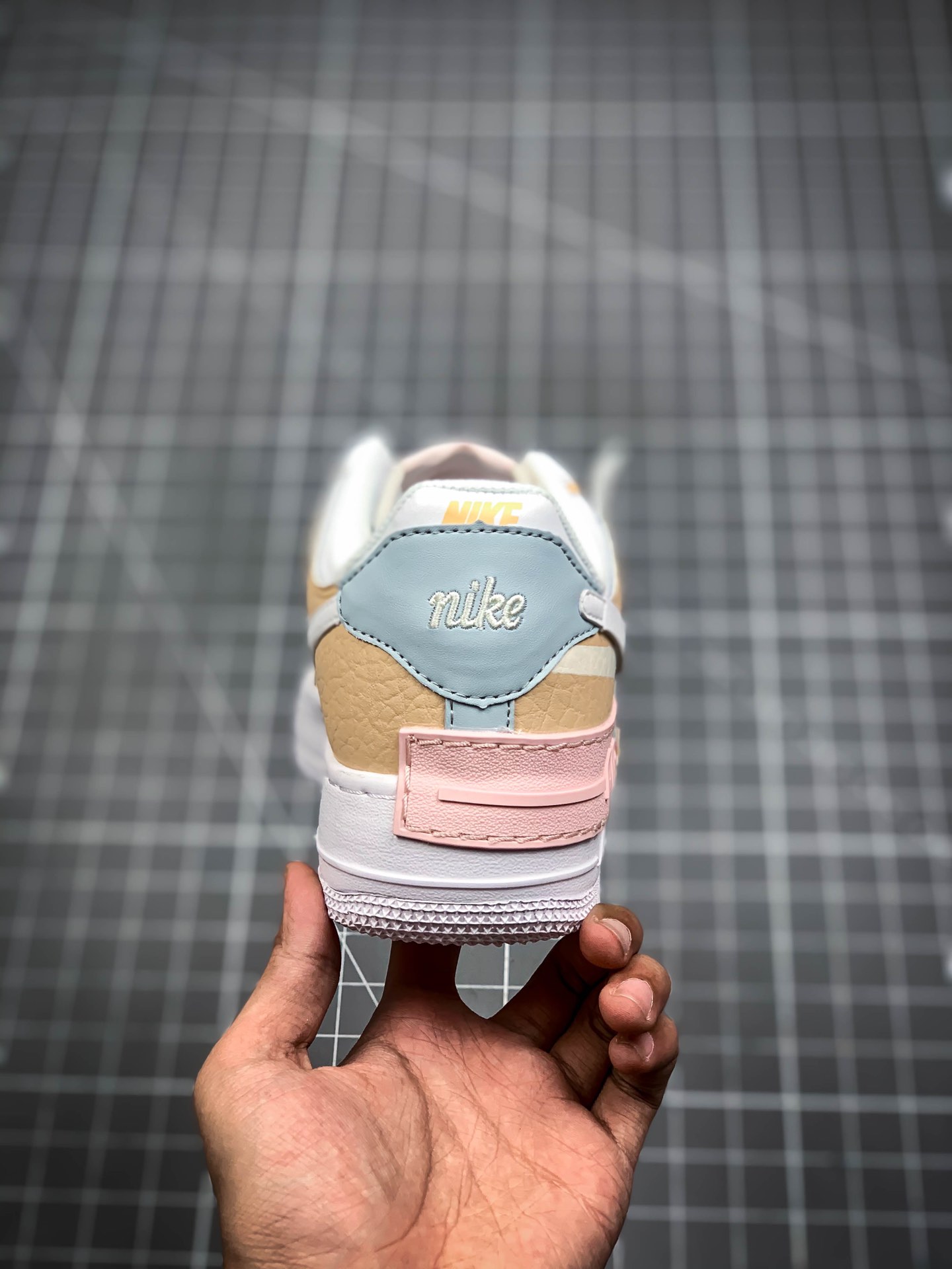 120  官网新款 耐克/NIKE 耐克空军低帮板鞋 马卡龙拼接小雏菊CK3172-002