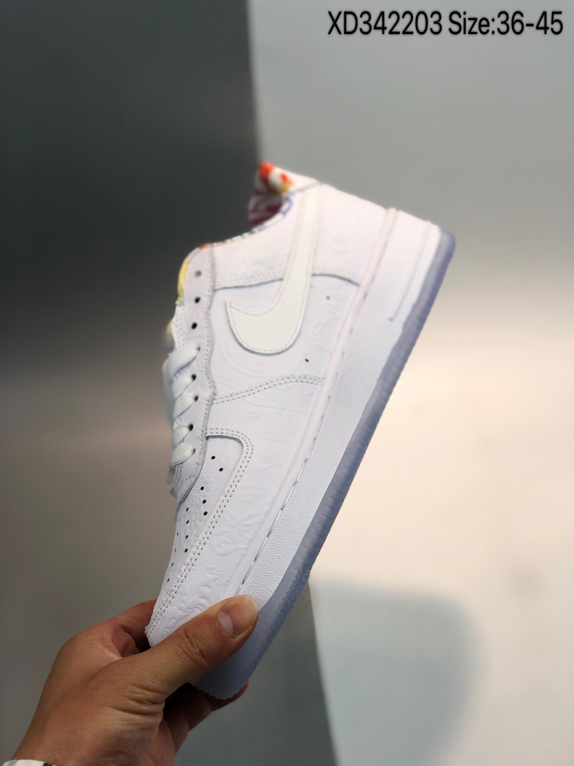 180另有230版本 耐克Nike Air Force 1 Low”Chinese New Year” 空军 皮革白彩剪纸 鼠年铜钱-剪纸中国画CU8870-117
