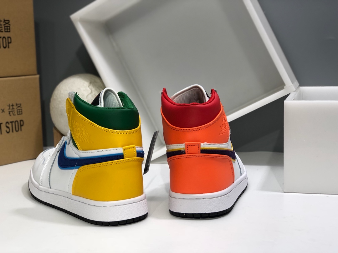 130  Air Jordan1 MID AJ1 乔一高帮 经典复古文化休闲运动篮球鞋