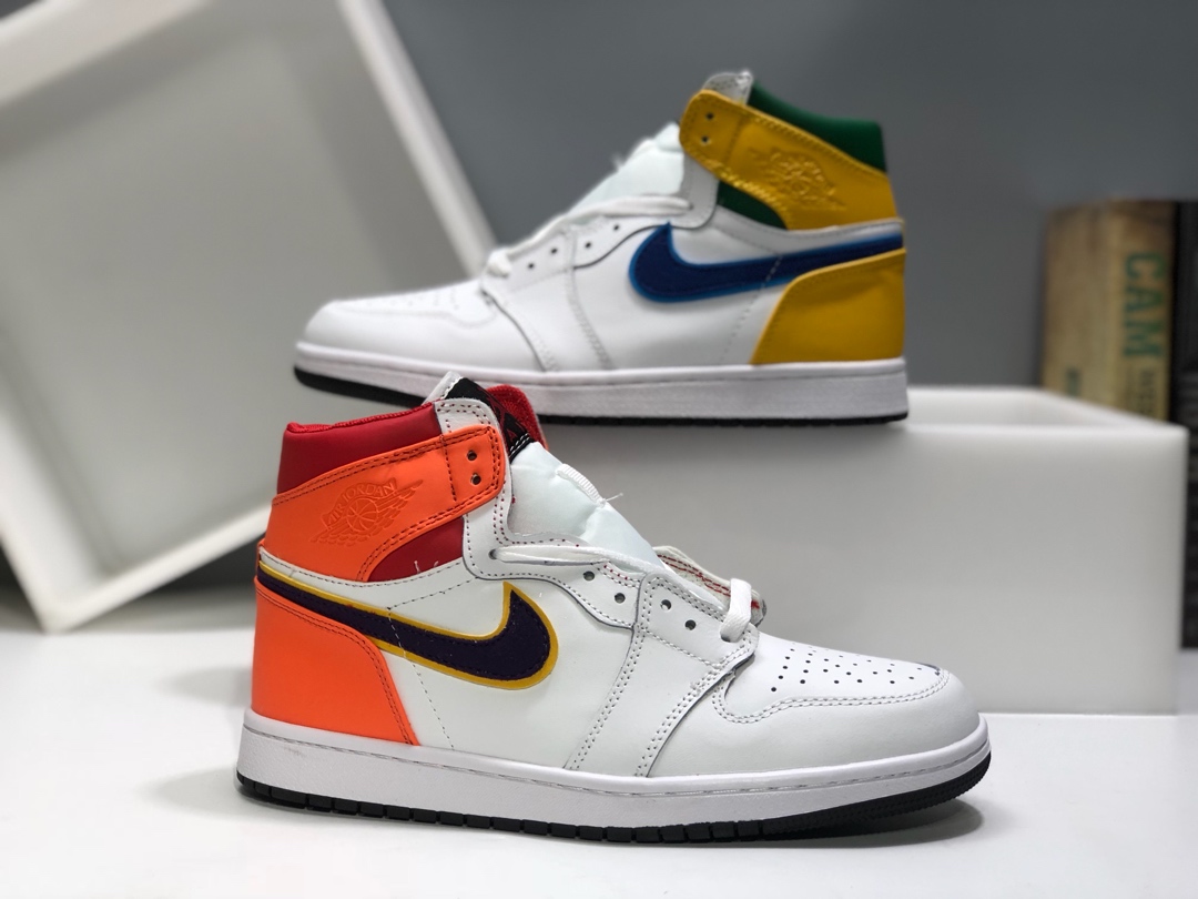 130  Air Jordan1 MID AJ1 乔一高帮 经典复古文化休闲运动篮球鞋