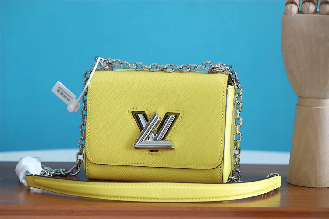 Louis Vuitton Best
 Bags Handbags Yellow Epi LV Twist Chains M56119