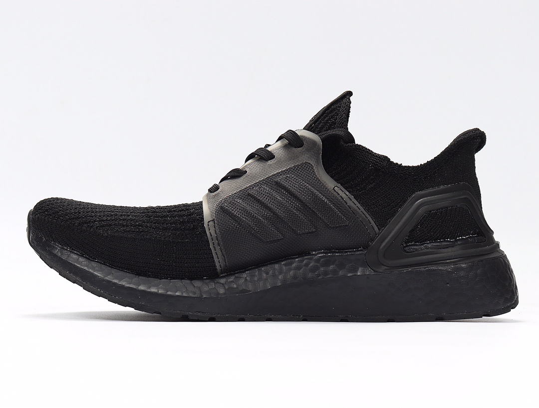 130（原价280） Adidas UltraBoost 19 EF1345 全黑 UB19 UB5.0真标原盒 原底原面 原装巴斯夫真爆Boost