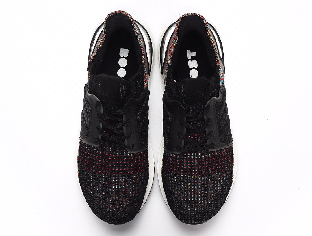 130（原价280） Adidas UltraBoost 19 F35238 黑七彩 UB19 UB5.0真标原盒 原底原面 原装巴斯夫真爆Boost