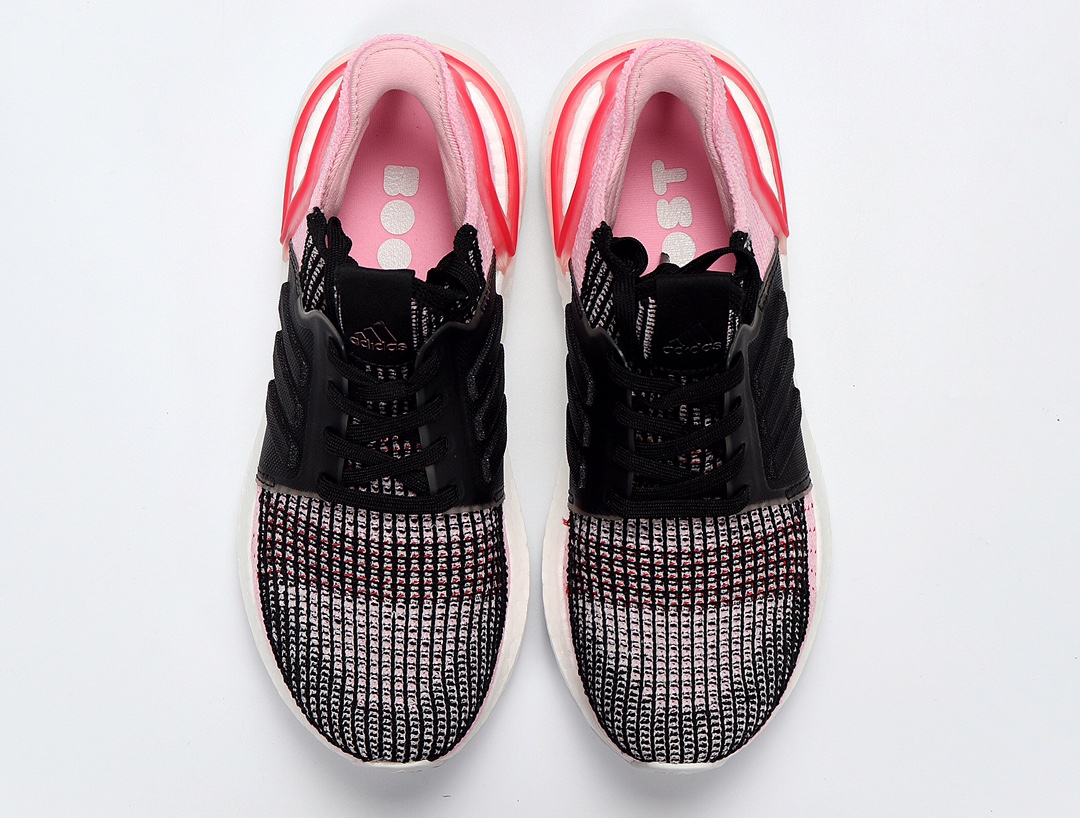 130（原价280） Adidas UltraBoost 19 G26129 黑粉 UB19 UB5.0真标原盒