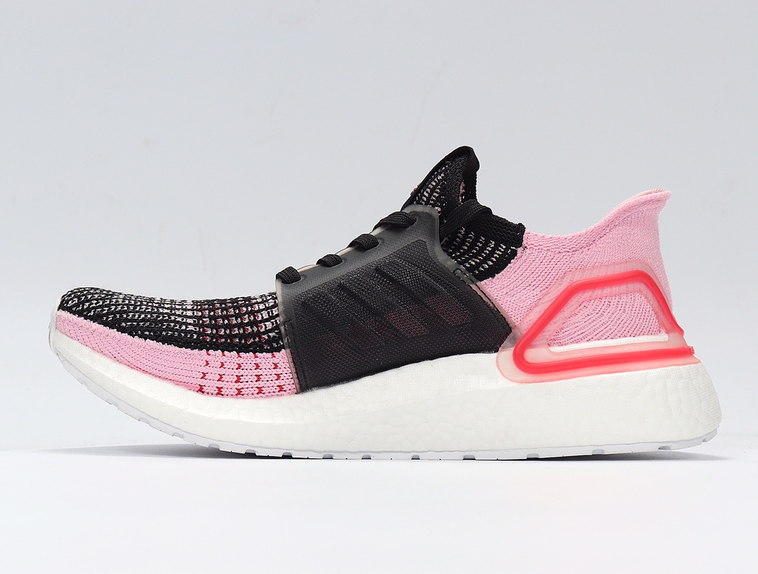 130（原价280） Adidas UltraBoost 19 G26129 黑粉 UB19 UB5.0真标原盒