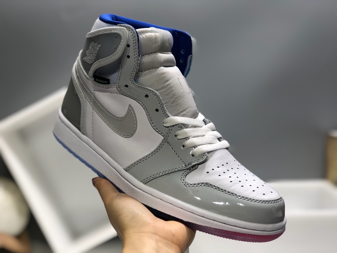 150 Air Jordan 1 High Zoom R2T “Racer Blue” CK6637-104