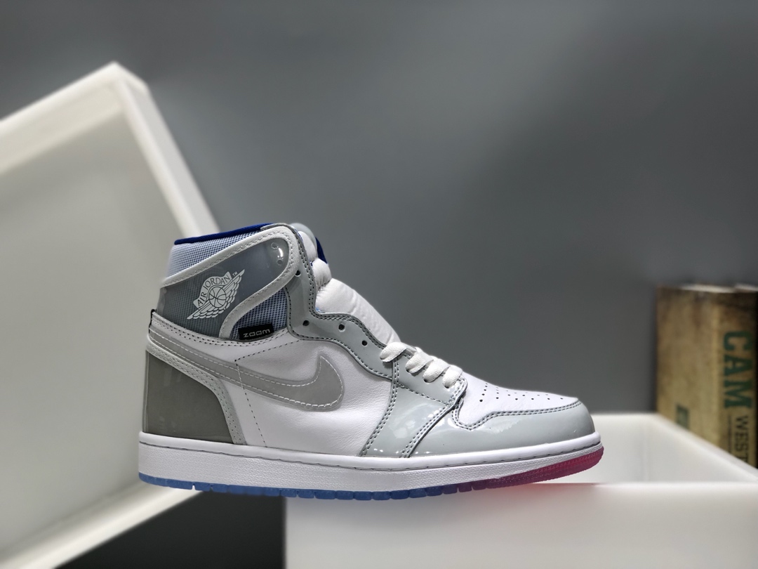 150 Air Jordan 1 High Zoom R2T “Racer Blue” CK6637-104