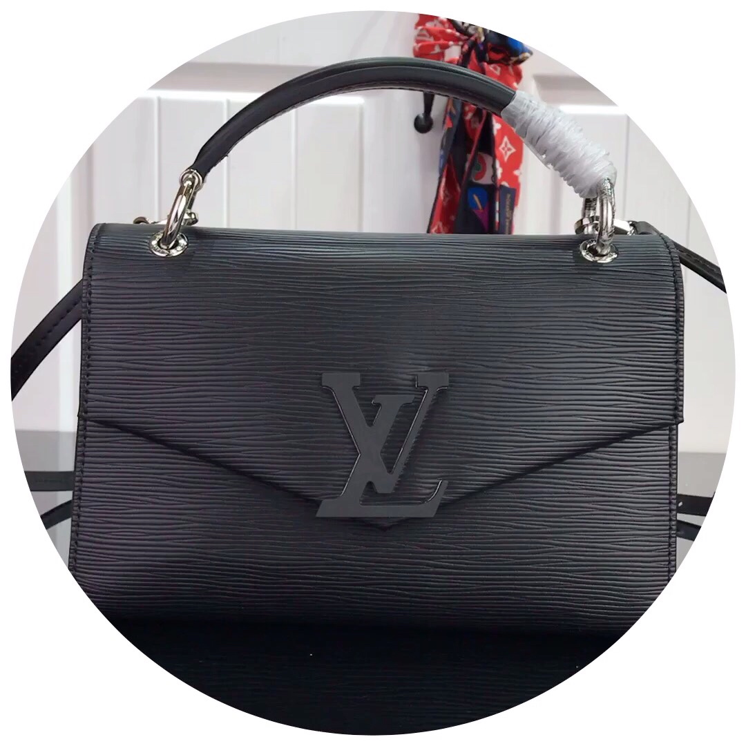 Louis Vuitton LV Grenelle Bags Handbags Black Epi Pochette M55977