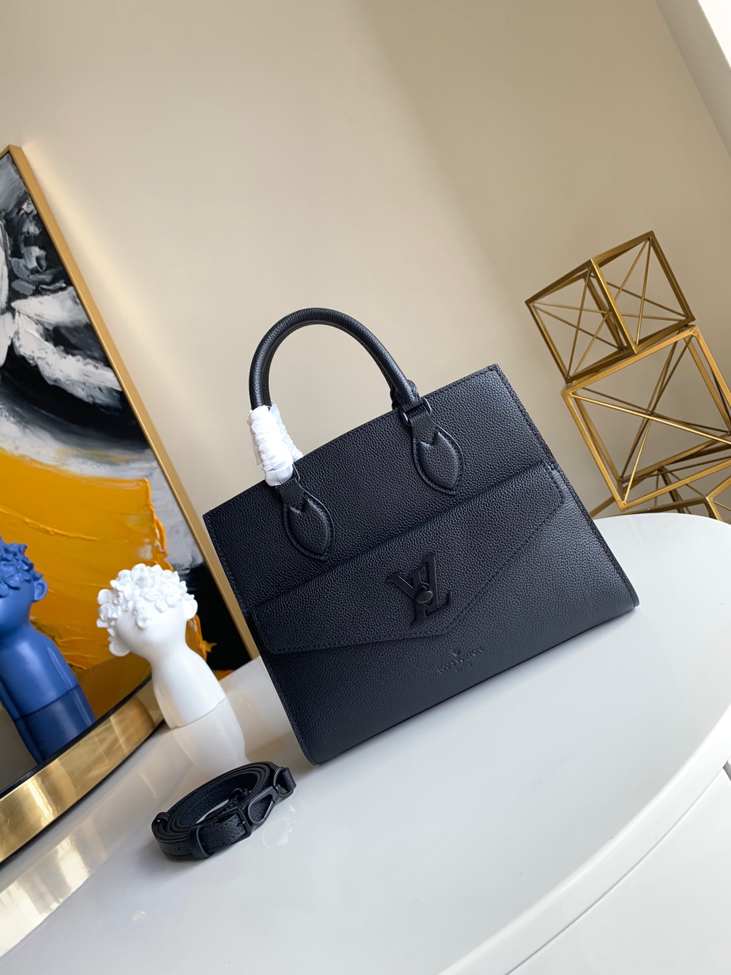 Louis Vuitton Handbags Tote Bags Calfskin Cowhide M55817