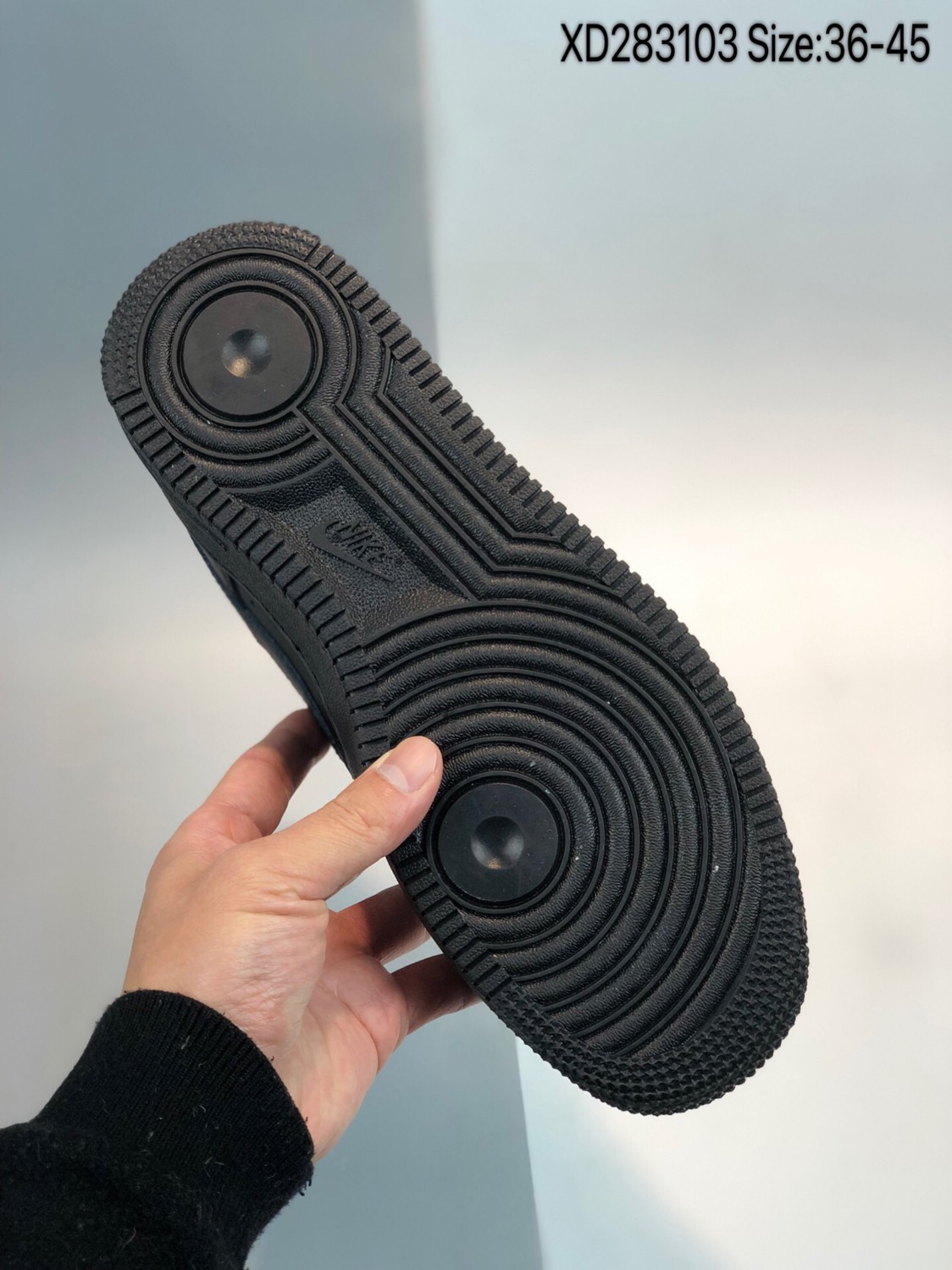 150 公司级头层 Supreme x Nike Air Force 1 '07 空军一号低帮 联名运动休闲板鞋 CU9225-100