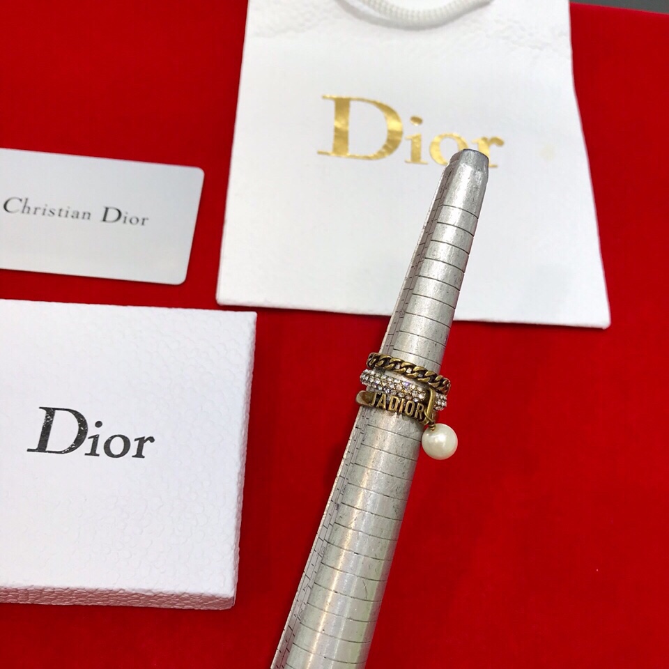 迪奥 Dior 传世高定珠宝耳环项链戒指首饰 #2C2A1FDA 8