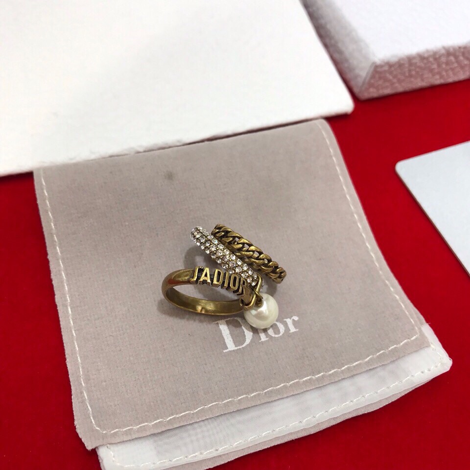 迪奥 Dior 传世高定珠宝耳环项链戒指首饰 #2C2A1FDA 3