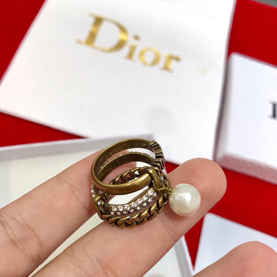 迪奥 Dior 传世高定珠宝耳环项链戒指首饰 #2C2A1FDA 5