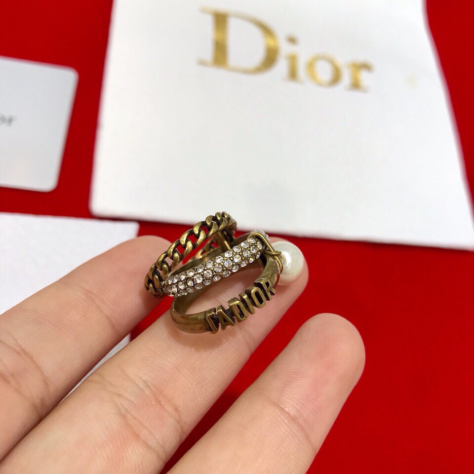 迪奥 Dior 传世高定珠宝耳环项链戒指首饰 #2C2A1FDA 4