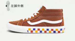 新款🎉🎉【新款到货】🎉🎉型号YY891 💰130Vans范斯 经典系列 SK8-Mid Reissue板鞋 中帮男女新款官方正品 Size：35 一44带半码