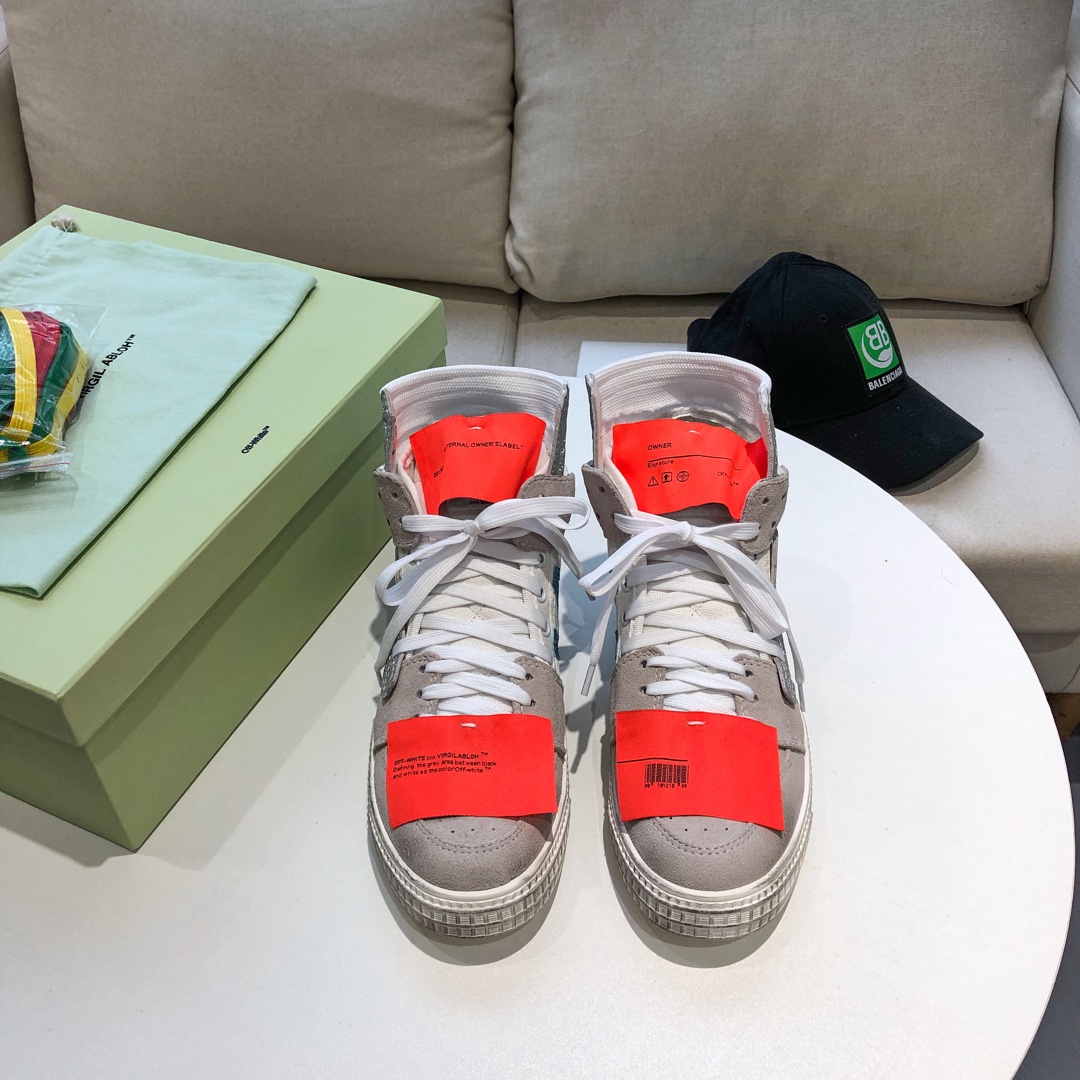 Off-White 18fw Sneakers Low 3.0 High-Tops: Fashion-Forward Style