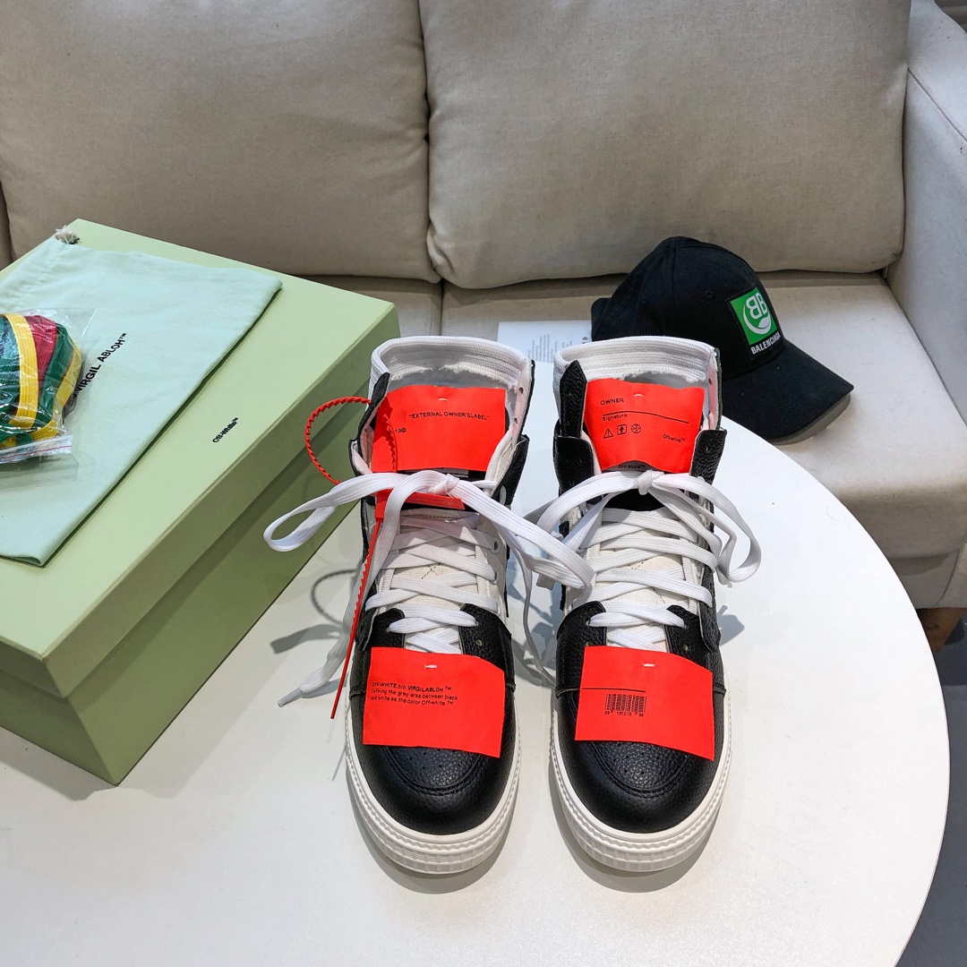 Off-White 18fw Sneakers Low 3.0 High-Top Sneakers – Streetwear Fashion
