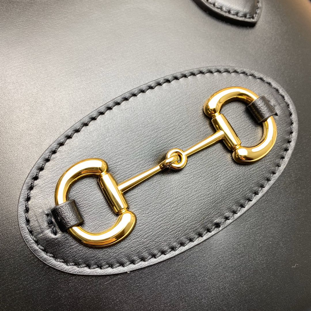 GUCCI古驰马衔扣1955系列小号手提包621220