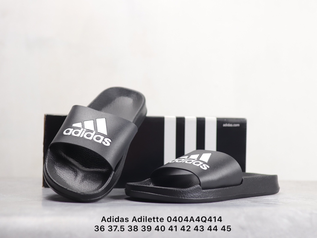 55 阿迪达斯/Adidas Adilette 阿迪一字拖 高品质 拖鞋