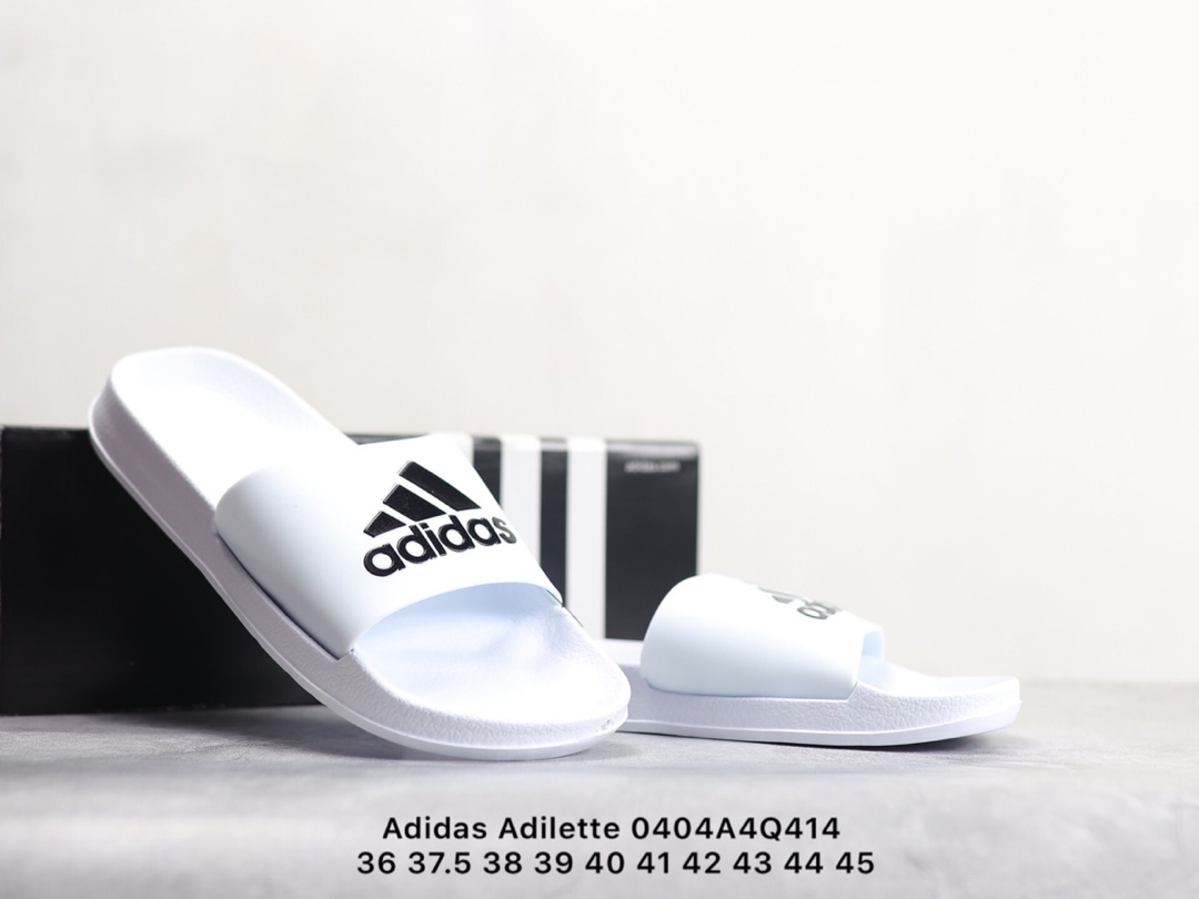 55 阿迪达斯/Adidas Adilette 阿迪一字拖 高品质 拖鞋