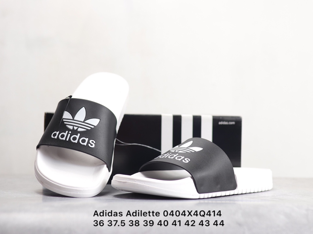 55 阿迪达斯/Adidas Adilette 阿迪一字拖 高品质 拖鞋
