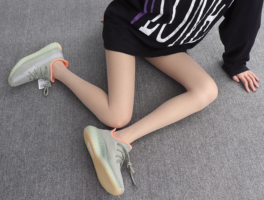 180 Adidas Yeezy Boost 350V2 FX9035“Desert Sage”哈密瓜 3M反光 椰子2代