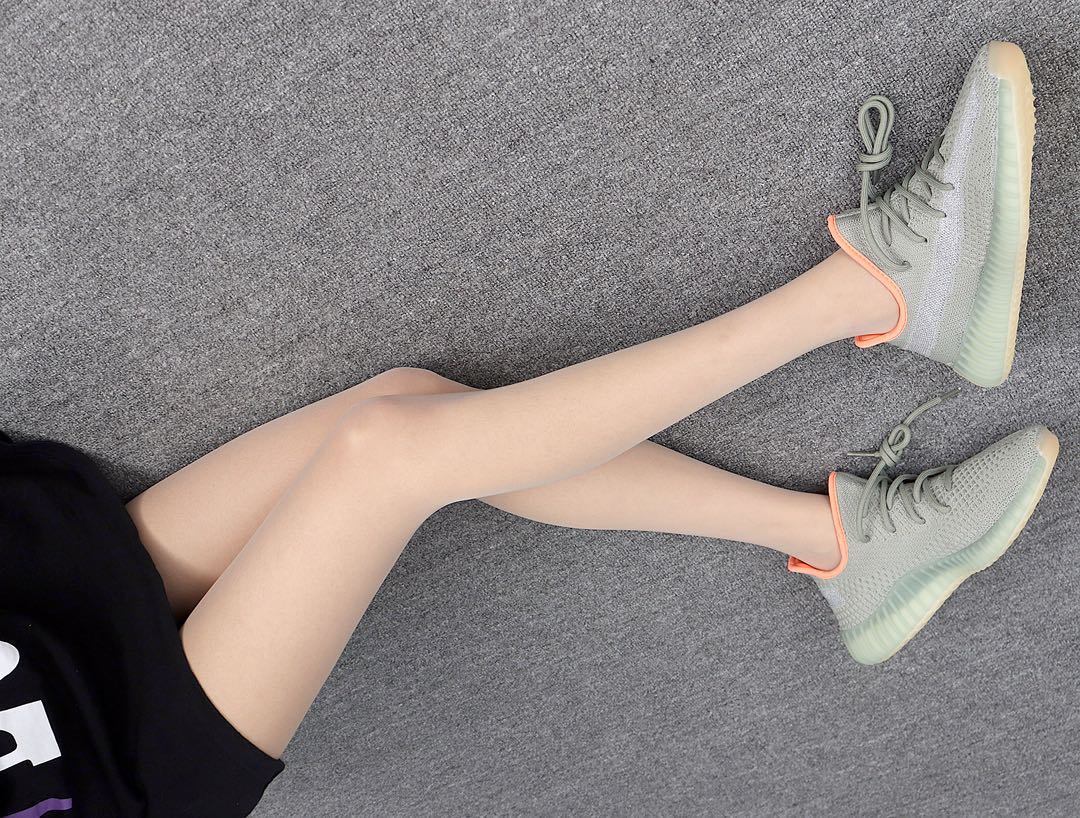 180 Adidas Yeezy Boost 350V2 FX9035“Desert Sage”哈密瓜 3M反光 椰子2代