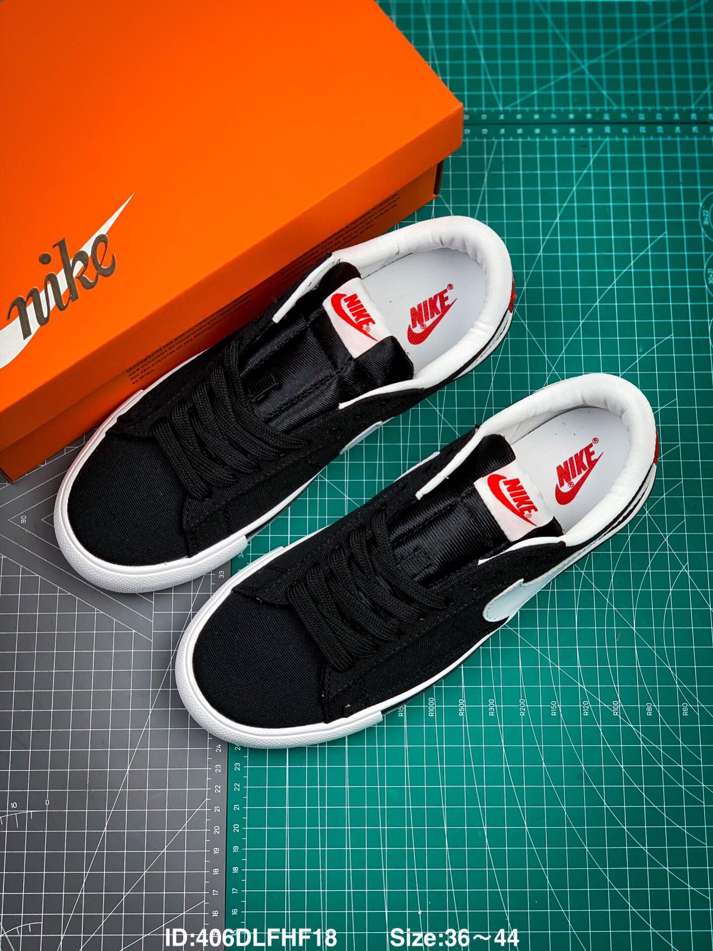 100 真标半码 NIKE BLAZER LOW 20 年新款开拓者 低帮帆布板鞋