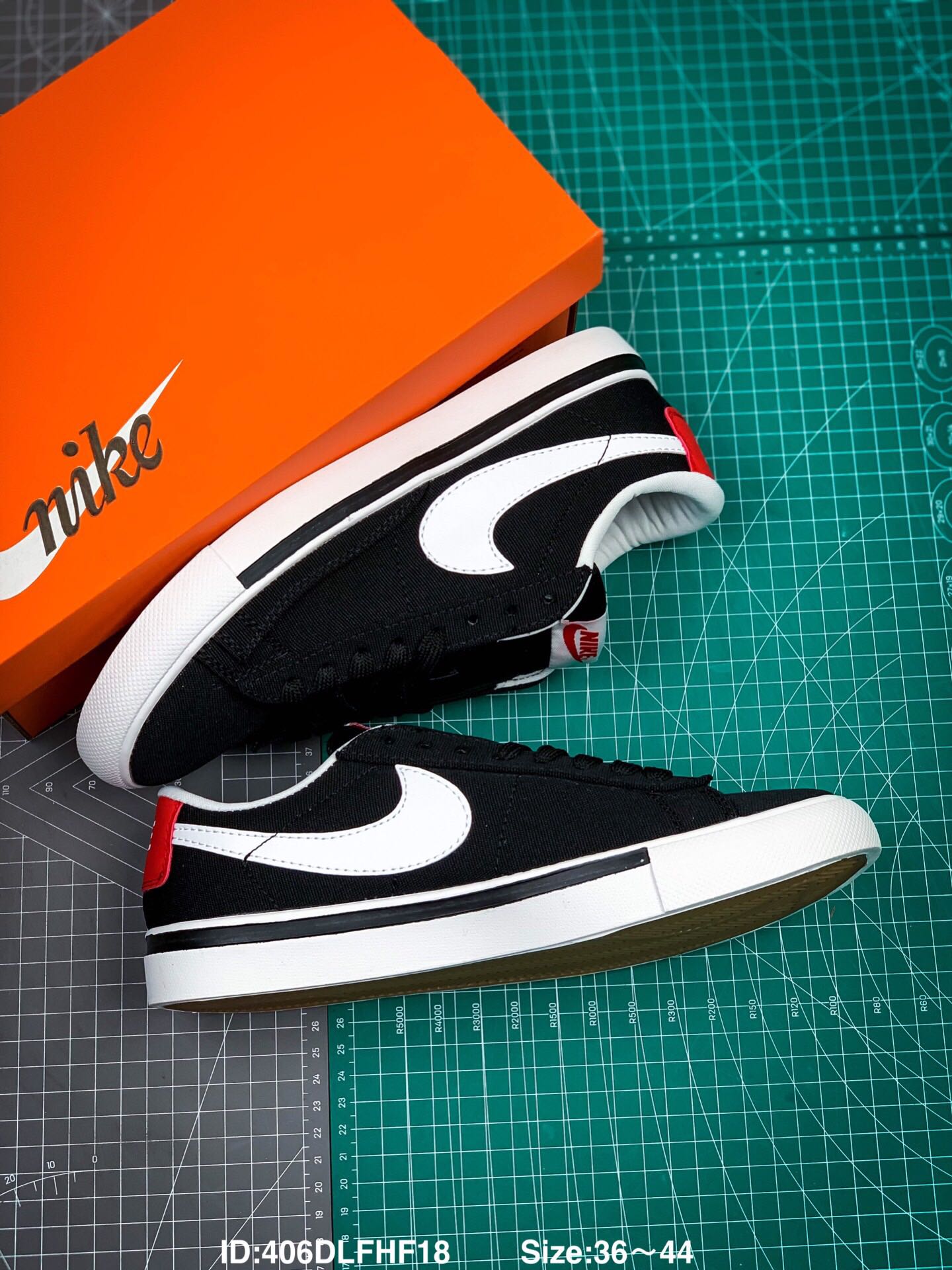 100 真标半码 NIKE BLAZER LOW 20 年新款开拓者 低帮帆布板鞋