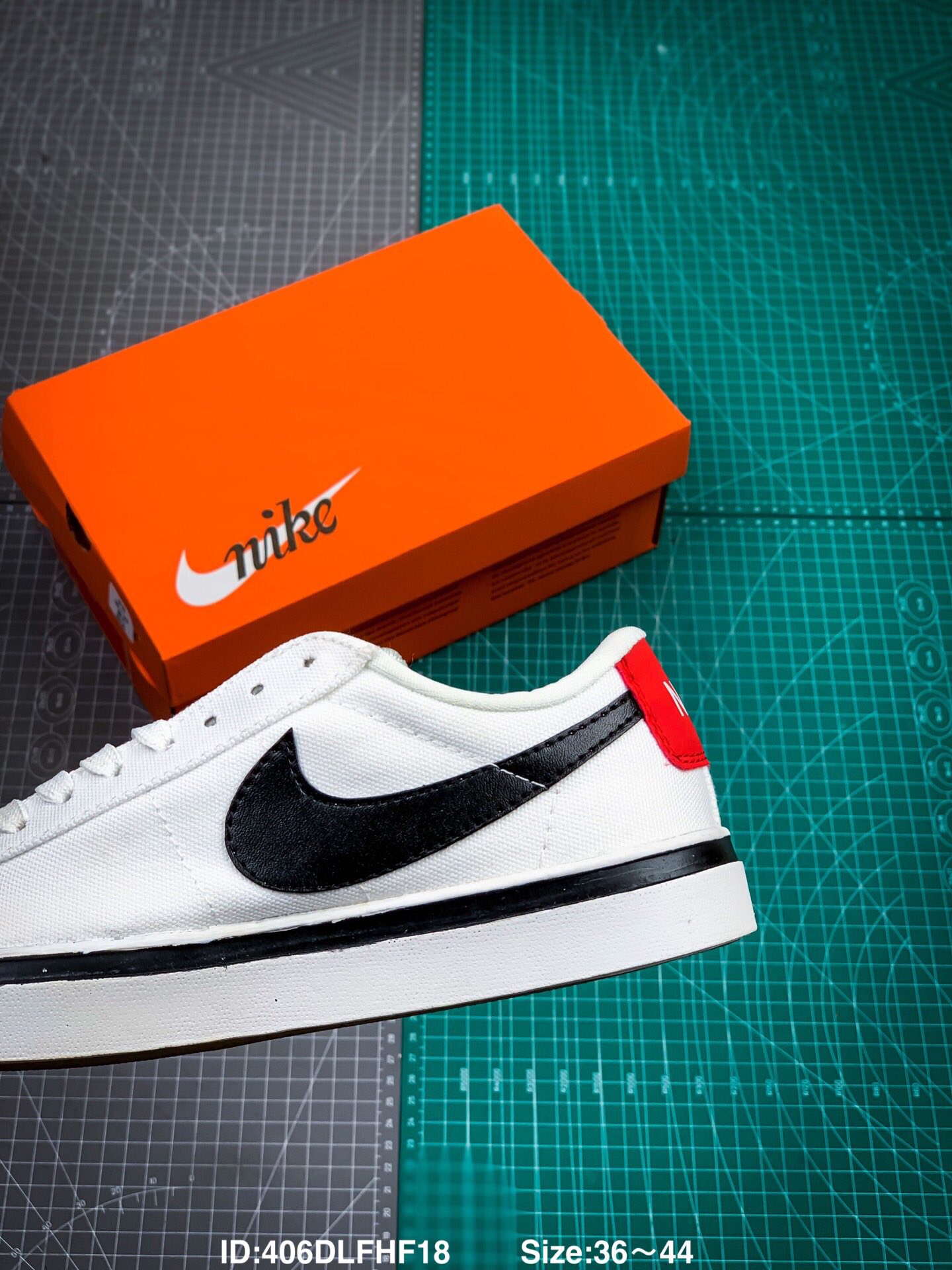 100 真标半码 NIKE BLAZER LOW 19新款开拓者 低帮帆布板鞋