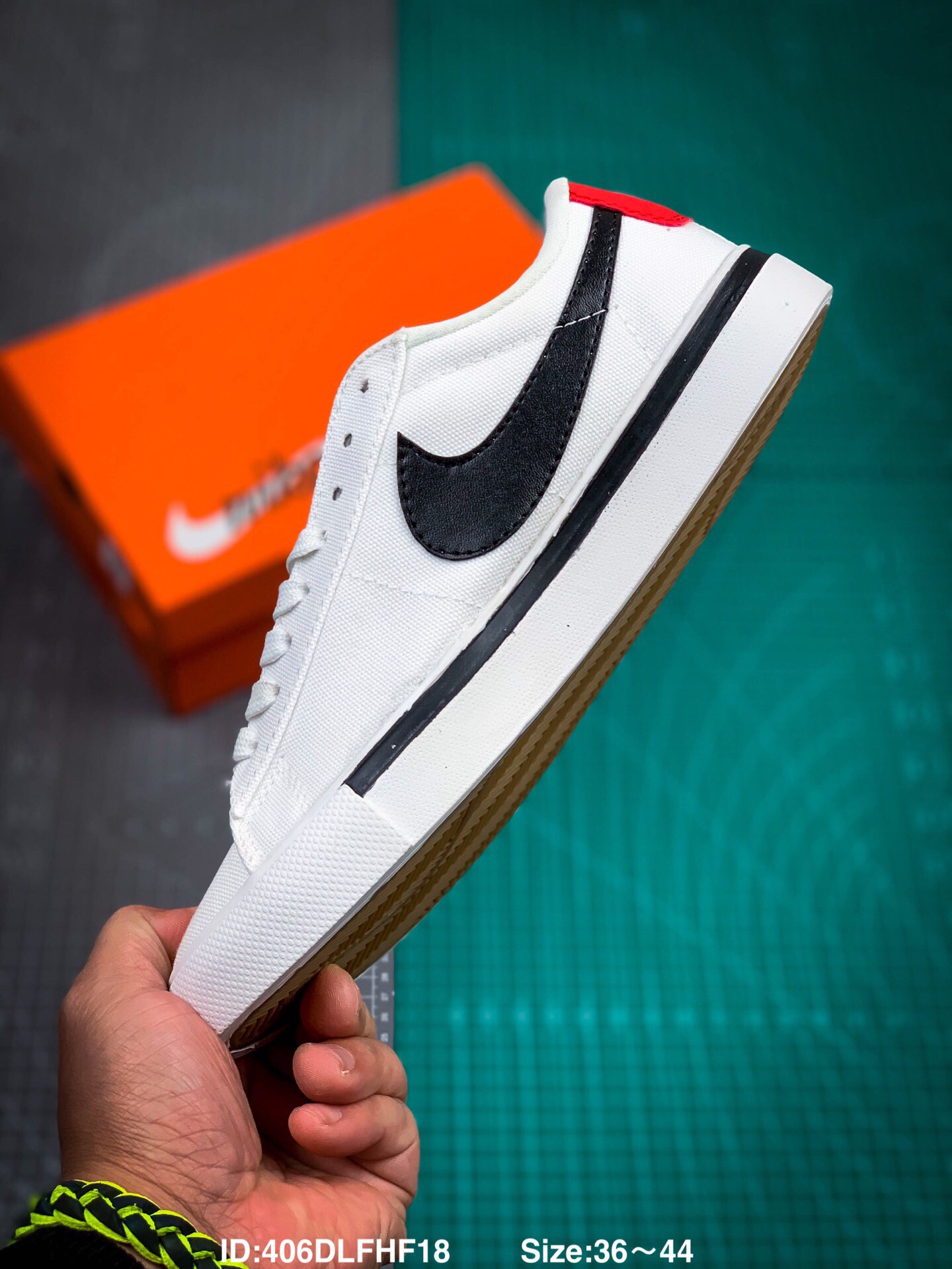 100 真标半码 NIKE BLAZER LOW 19新款开拓者 低帮帆布板鞋