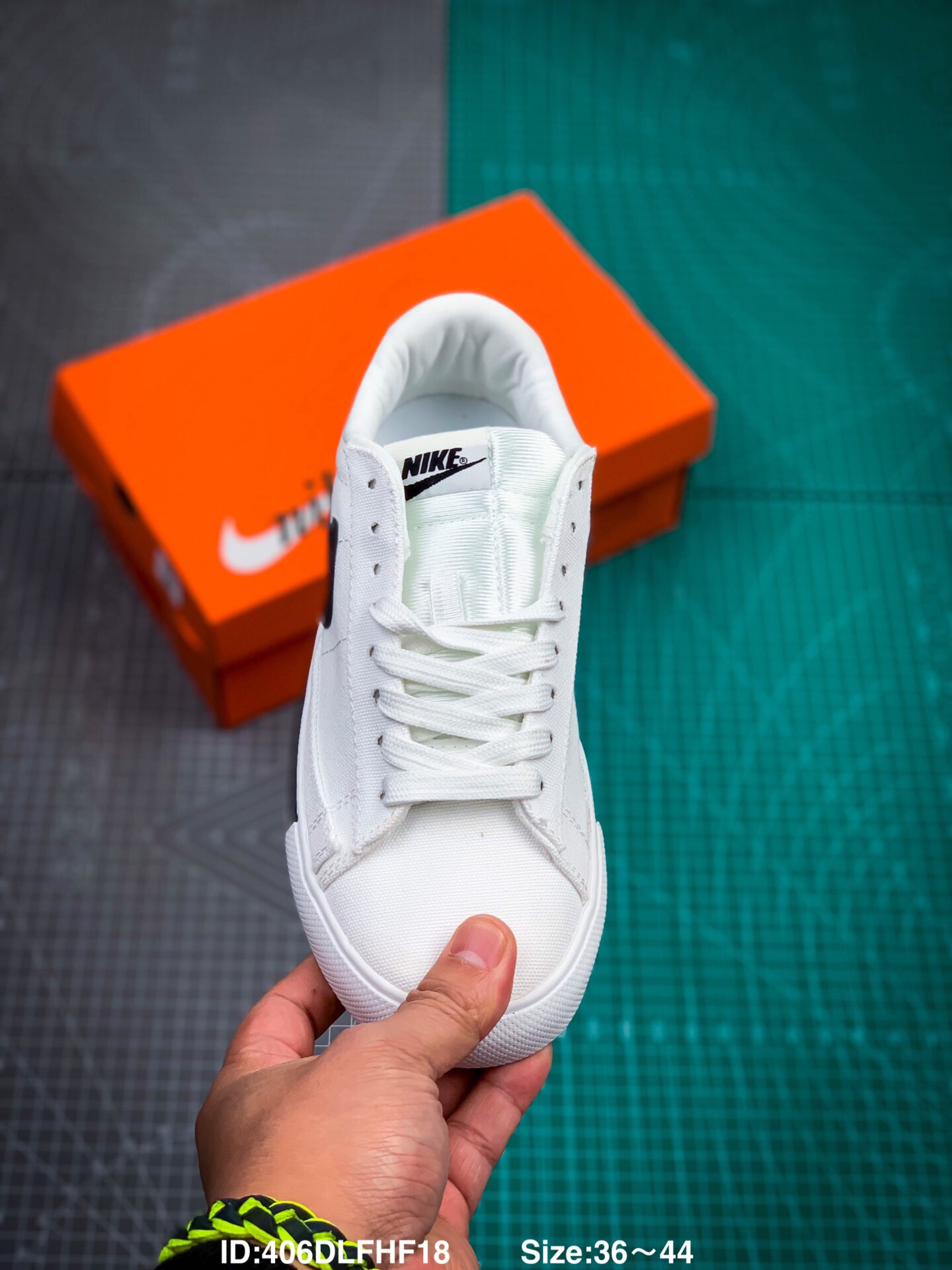 100 真标半码 NIKE BLAZER LOW 19新款开拓者 低帮帆布板鞋