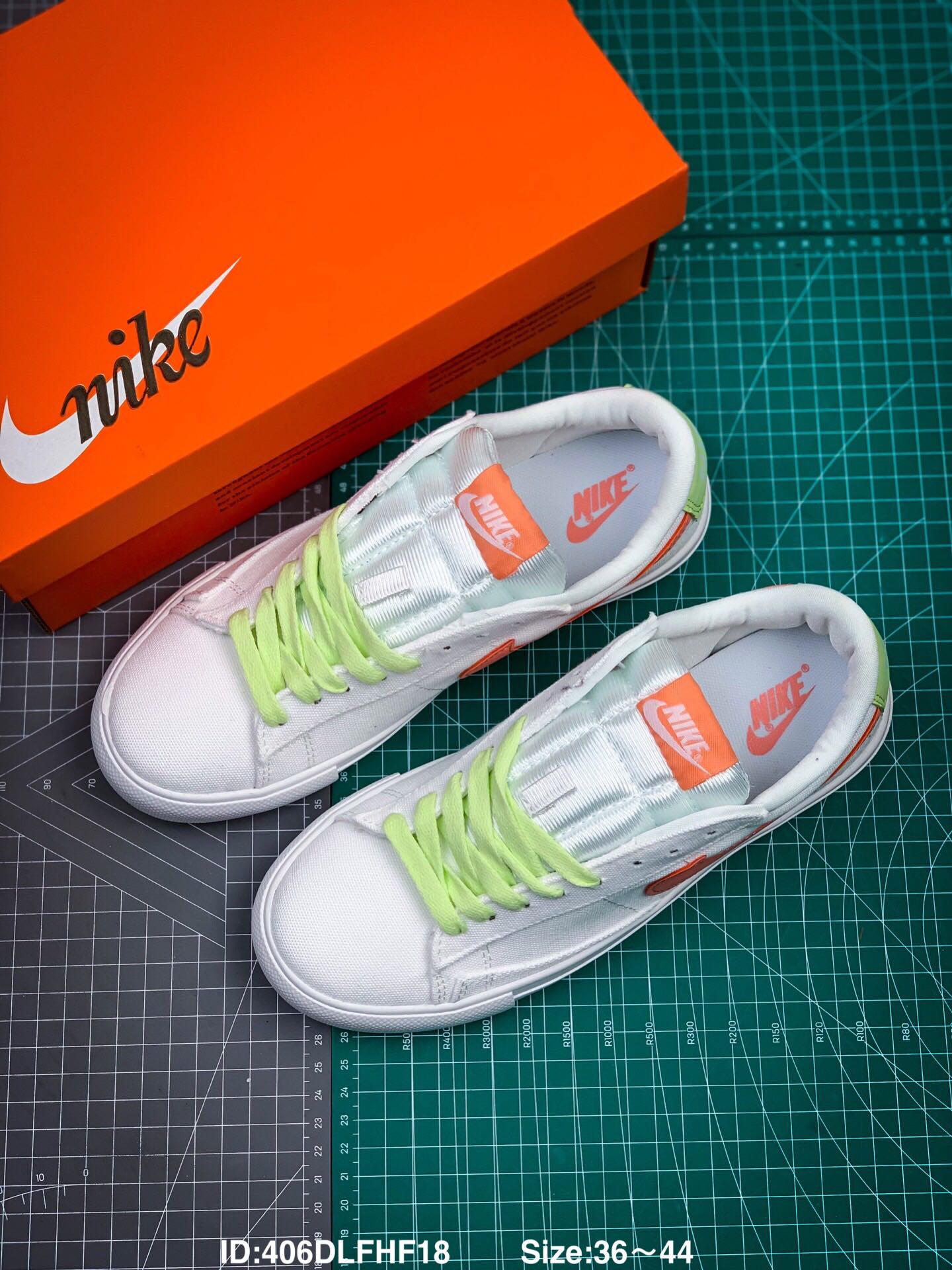 100 真标半码 NIKE BLAZER LOW 19新款开拓者 低帮帆布板鞋