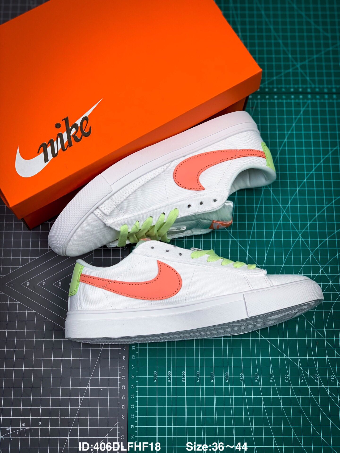 100 真标半码 NIKE BLAZER LOW 19新款开拓者 低帮帆布板鞋