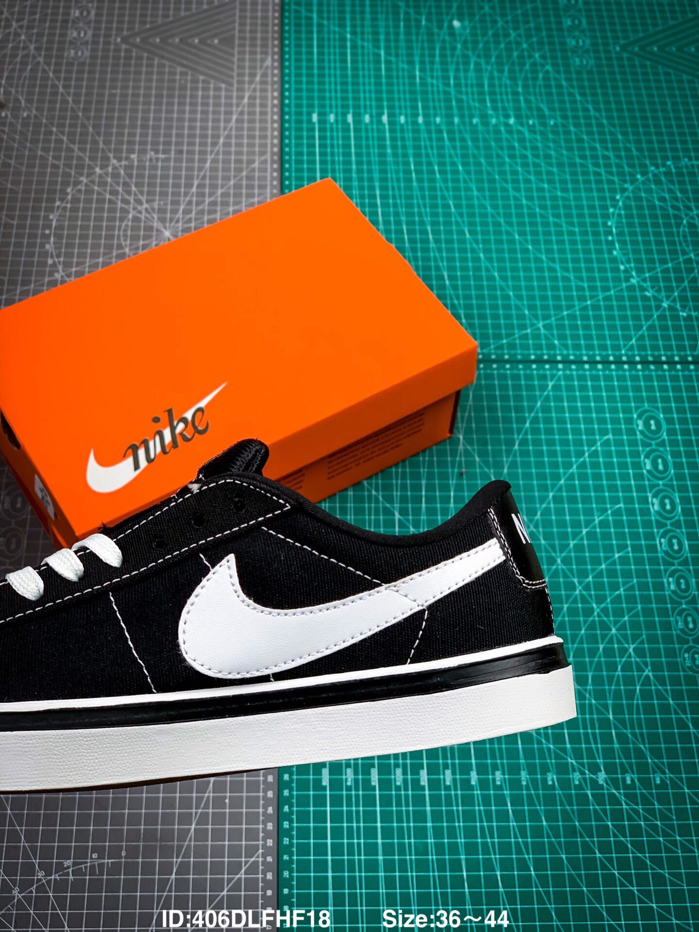 100 真标半码 NIKE BLAZER LOW 19新款开拓者 低帮帆布板鞋